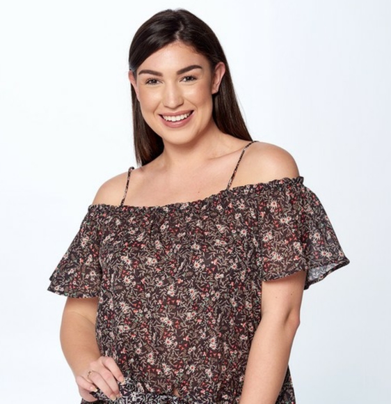 Floral Off Shoulder Plus Size Top - Picture 4 of 5